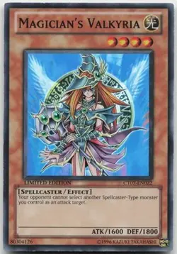 Magician's Valkyria CT07-EN022 Super Rare Limited Edition Lightly Played Yugioh - Image 2
