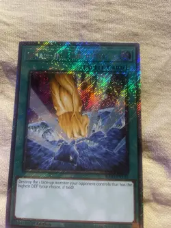 Konami Smashing Ground RA03-EN135 1st Edition Platinum Secret Rare Holo - Image 1