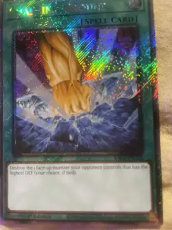 Konami Smashing Ground RA03-EN135 1st Edition Platinum Secret Rare Holo - Image 3