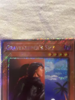 Konami Gravekeeper's Spy Quarter Century Stampede RA03-EN121 Platinum Secret 1st - Image 2