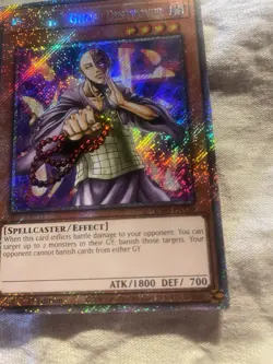Konami Kycoo the Ghost Destroyer RA03-EN110 Platinum Secret Rare Holo 1st Ed - Image 3
