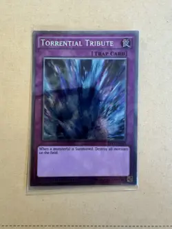 Yu-Gi-Oh! TCG Torrential Tribute NKRT-EN043 Platinum Rare Limited Edition NM - Image 1