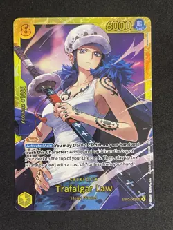 One Piece Trafalgar Law EB03-062 SEC Extra Booster Heroines Edition Foil English - Image 2