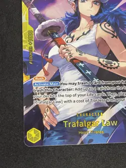 One Piece Trafalgar Law EB03-062 SEC Extra Booster Heroines Edition Foil English - Image 4