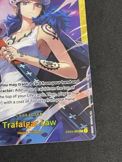 One Piece Trafalgar Law EB03-062 SEC Extra Booster Heroines Edition Foil English - Image 5
