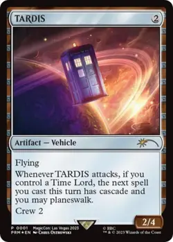 TARDIS (MagicCon: Las Vegas 2023) -Foil Light Play MTG - Image 1