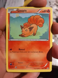 Vulpix / Goupix 18/124 BW Dragons Exalted Pokemon Card French NM - Image 1