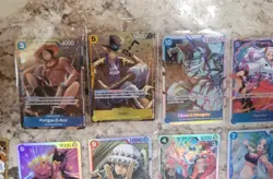 One Piece tcg Card Game x77Cards Collection Mixed Lot w FOILS/Promos/SP - Image 2