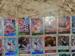 One Piece tcg Card Game x77Cards Collection Mixed Lot w FOILS/Promos/SP - Image 3