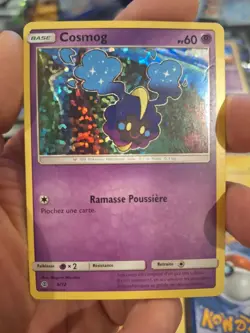 Cosmog 6/12 McDonald’s FRENCH 2011 French Pokemon Card LP Holo - Image 1