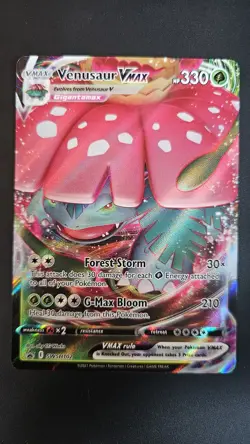 Venusaur VMAX SWSH102 SWSH: Sword & Shield Promo Cards Holo Regular NM/M - Image 1