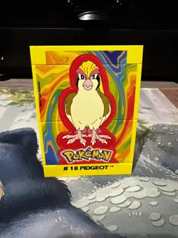 2000 Pokemon Navarrete Kanto Peru Buildable Card Pidgeot #18 Vintage US Seller - Image 1