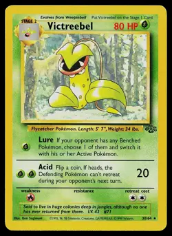 Pokemon Card - Victreebel Jungle 30/64 Rare - Image 1