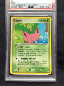 Pokemon Cards: EX Team Rocket Returns Common: Hoppip 57/109: PSA 10 - Image 2