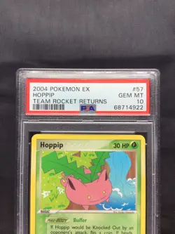 Pokemon Cards: EX Team Rocket Returns Common: Hoppip 57/109: PSA 10 - Image 3