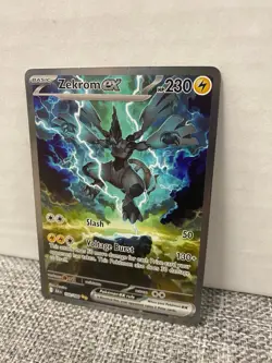 Zekrom EX SIR 166/086 ENGLISH Black Bolt card - Pokemon TCG | Mint 🔥 - Image 2
