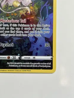 Pokemon Mew GG10/GG70 Ultra Rare Full Art Holo Basic Crown Zenith Gallery Card - Image 5