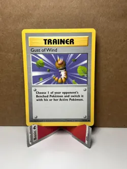 GUST OF WIND - Base Set - 93/102 - Common - Pokemon Card - LP - Image 1