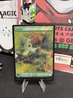 Forest (0854) (Surge Foil) Universes Beyond: Fallout Foil LP MAGIC THE GATHERING - Image 2
