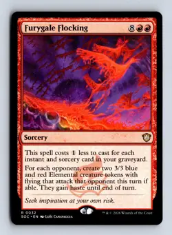 Furygale Flocking R Commander: Secrets of Strixhaven - Image 1