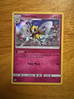 2017 Ribombee 93/149 Holo - Pokemon - Image 1