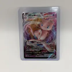 Mew VMAX 114/264 Sword & Shield Fusion Strike Pokemon Ultra Rare Holo Used - Image 1