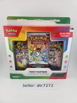 Pokemon - First Partner Illustration Collection - Series 1 - Brand New .... - Image 1