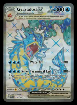 Gyarados ex 225/198 Ultra Rare Scarlet & Violet Pokemon Near Mint - Image 1