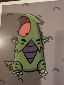 Tyrathelard (Tyranitar) #248 - Gen 2 Pookiemoot Fan Art - Pokemon - Image 2