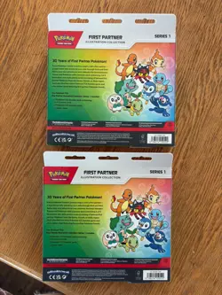 Pokemon First partner illustration series 1 New And Sealed X2(See Description) - Image 2