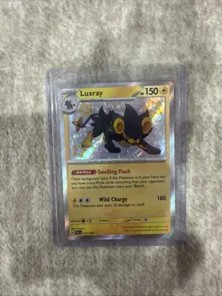 Luxray 137/091 Pokemon Paldean Fates Baby Shiny Holo Near Mint - Image 1