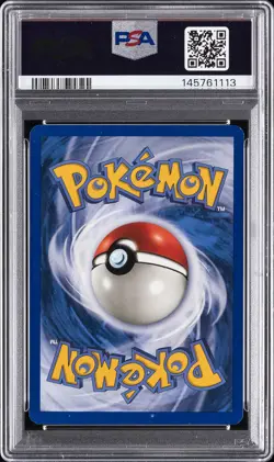 2002 POKEMON LEGENDARY COLLECTION #1 ALAKAZAM-REVERSE FOIL PSA 9 - Image 2