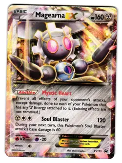 Magearna EX XY175 Holo Promo XY Promo Pokemon Near Mint - Image 1