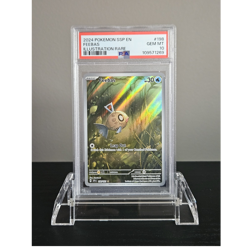 Pokemon TCG Feebas 198/191 Surging Sparks Illustration Rare Holo - PSA 10 - Image 1