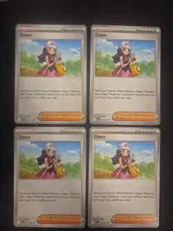 4x Dawn - 087/094 - ME02: Phantasmal Flames Pokemon Playset x4 - Image 1