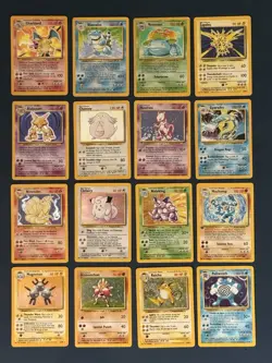 Complete 1999 Pokemon Base Set 102/102 - All Holos Included - Image 1