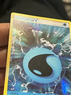 Water Energy - 107/110 - Holo Rare Holon Phantoms Pokemon LP - Image 2
