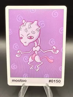 Mootoo (Mewtwo) #150 - Gen 1 Pookiemoot Fan Art - Pokemon - Image 1