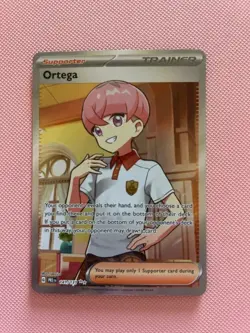 Ortega 141/131 Prismatic Evolutions Holo - Trainer - English - Pokemon TCG - Image 1