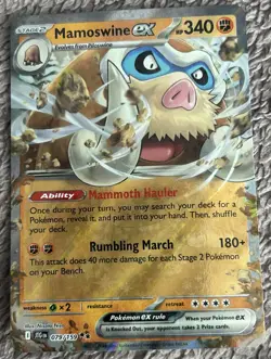 Mamoswine ex - 079/159 - SV Journey Together - Pokemon - NM/M - Image 1