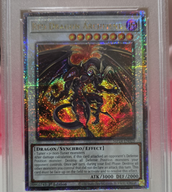 Yu-Gi-Oh! Red Dragon Archfiend Quarter Century Secret Rare MP24-EN025 PSA 9 - Image 1