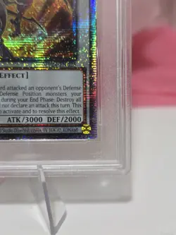 Yu-Gi-Oh! Red Dragon Archfiend Quarter Century Secret Rare MP24-EN025 PSA 9 - Image 4