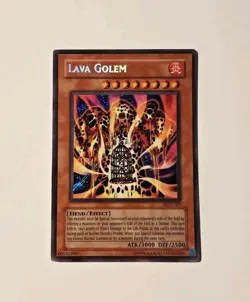 Yugioh Lava Golem PGD-107 Secret Rare LP - Image 1