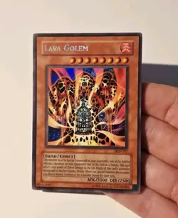 Yugioh Lava Golem PGD-107 Secret Rare LP - Image 3