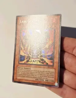 Yugioh Lava Golem PGD-107 Secret Rare LP - Image 4
