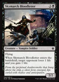 Skymarch Bloodletter -Foil Light Play English MTG Ixalan - Image 1