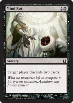 Mind Rot -Foil Light Play English MTG Return to Ravnica - Image 1