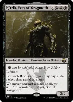 K'rrik, Son of Yawgmoth -Foil Near Mint MTG Modern Horizons 3 - Image 1