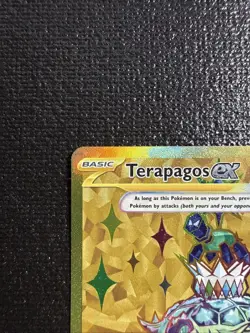 Pokemon TCG Terapagos EX 173/142SV07: Stellar Crown Hyper Rare Holo Card - Image 3