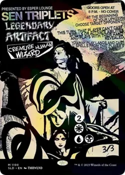 Sen Triplets -Foil Light Play MTG Secret Lair - Image 1